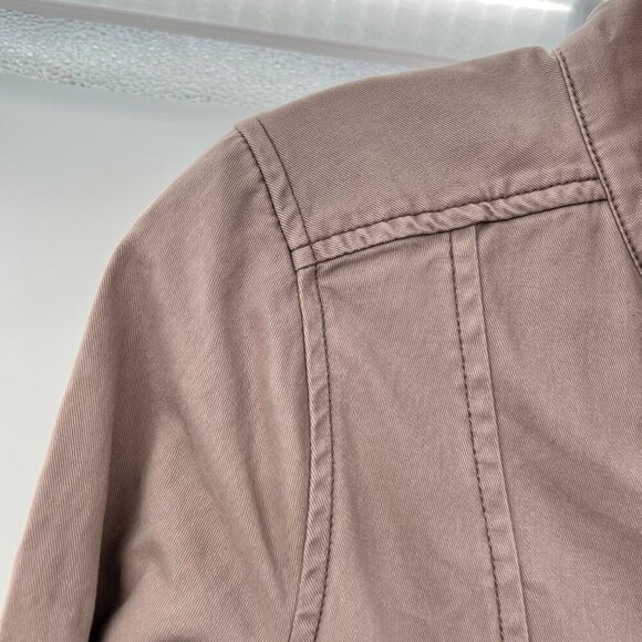 Aeropostale Women's Zip Up Jacket Collared Mauve Size XS Pockets - Picture 5 of 9